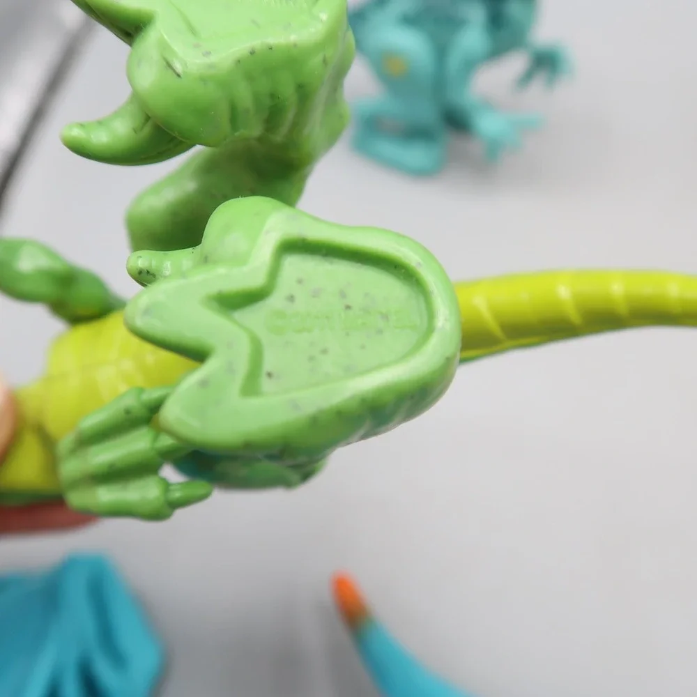 Imaginext Zuru Jurassic Dinosaur Figures Velociraptor Pterodactyl Toy Lot of 4
